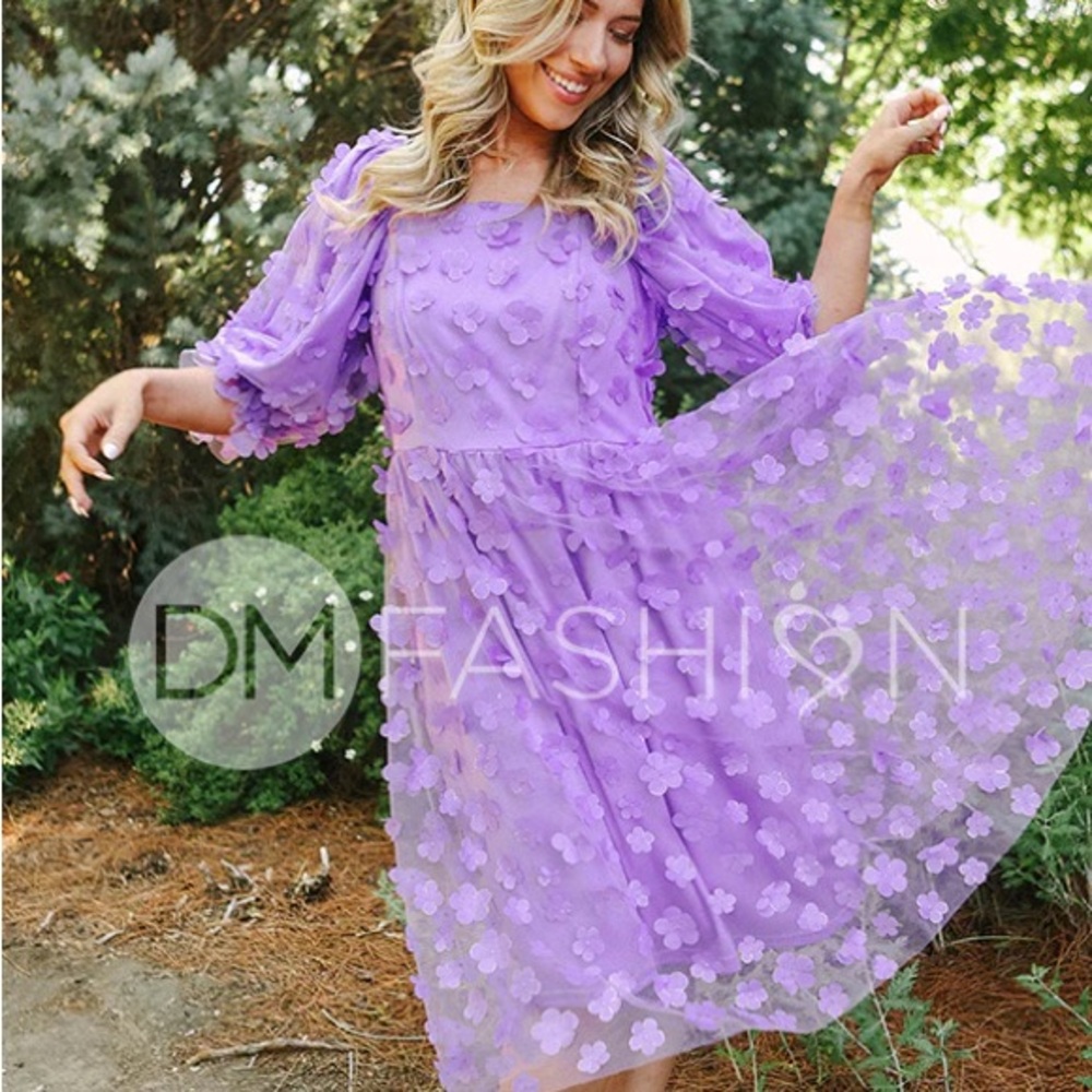 GUC XL DM Fashion Lavender Taylor Dress